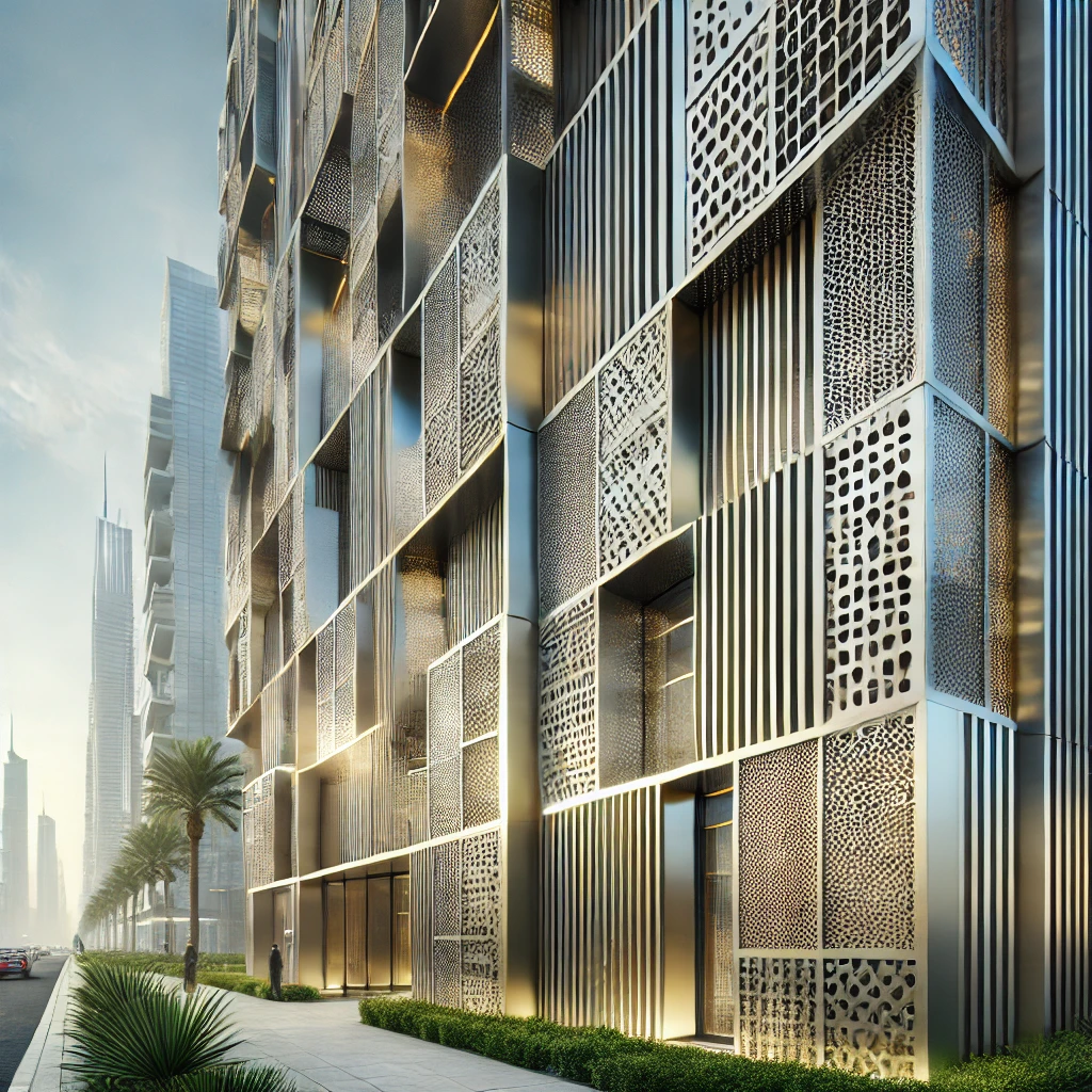 Bespoke Metal Cladding in Dubai